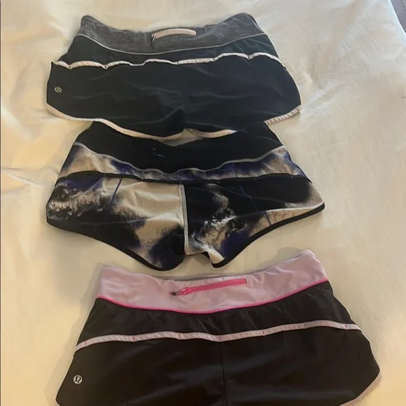 Women's Athletic Shorts Trio - Picture 3 of 3